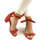Sapatos Mulher Sapatos Nae Vegan Shoes Estela Red Vermelho