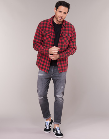 Textil Homem Calças Jeans Diesel D EETAR Cinza