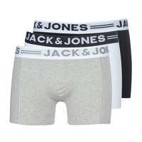 Roupa de interior Homem Boxer Jack & Jones SENSE X 3 Cinza