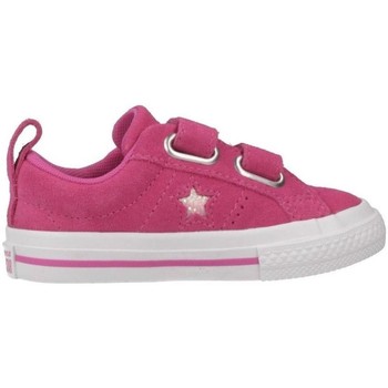 Sapatos Rapariga Sapatilhas Converse Mpu ONE STAR 2V OX Rosa