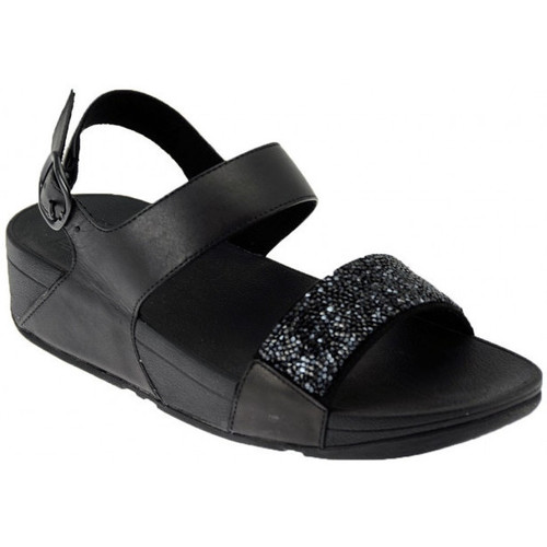 Sapatos Mulher Sapatilhas FitFlop FitFlop SPARKLIE CRYSTAL FusionAL Preto