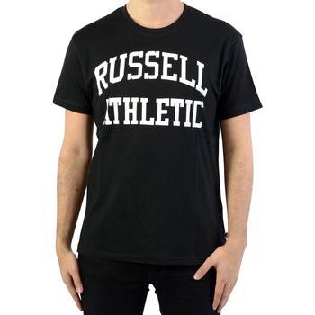 Textil Homem T-Shirt mangas curtas Russell Athletic 131042 Preto