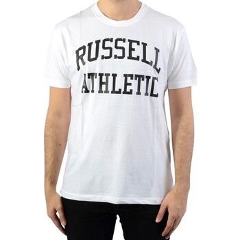 Textil Homem T-Shirt mangas curtas Russell Athletic 131034 Branco