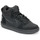 Sapatos Criança Sapatilhas de cano-alto Nike COURT BOROUGH MID GRADE SCHOOL Preto