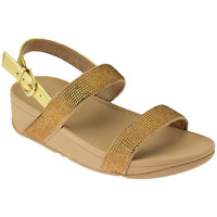 Sapatos Mulher Sapatilhas FitFlop FitFlop LOTTIE SHIMMER CRYSTAL SANDAL Ouro