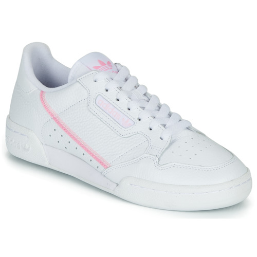 Sapatos Mulher Sapatilhas SLICE adidas Originals CONTINENTAL 80 W Branco / Rosa