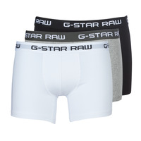 Roupa de interior Homem Boxer G-Star Raw CLASSIC TRUNK 3 PACK Preto / Cinza / Branco