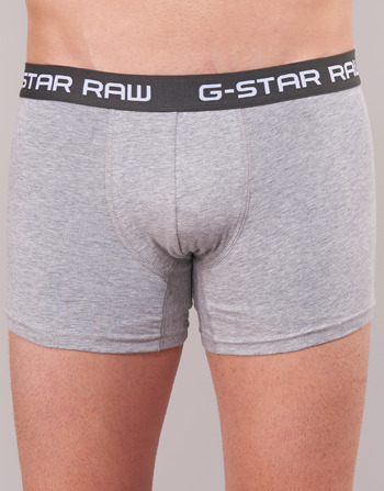 G-Star Raw CLASSIC TRUNK 3 PACK Preto / Cinza / Branco