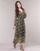 Textil Mulher Vestidos compridos Betty London LILIE-ROSE Verde / Multicolor