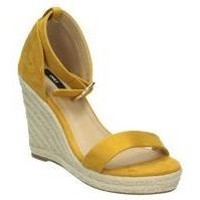 Sapatos Mulher Escarpim Jack & Jones Sandálias  amelia salto alto cap moda jovem amarelo Amarelo