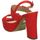 Sapatos Mulher Tops e soutiens de desporto 67362 Vermelho