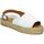 Sapatos Mulher Sandálias Top3 Sandálias  9506 moda jovem branco Branco