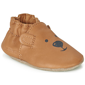 Sapatos Criança Pantufas bebé Robeez SWEETY BEAR Camel