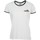 Textil Mulher T-shirt Diadora Chromia amarelo EH F TMC COL ROND UNI Branco