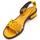 Sapatos Mulher Sandálias Plumers  Amarelo