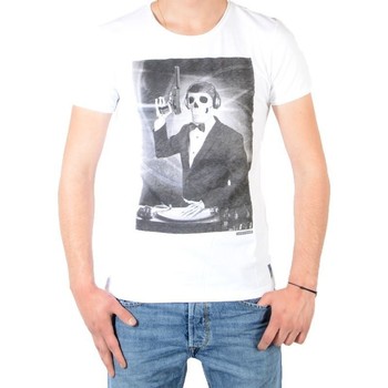Textil Homem T-Shirt mangas curtas Japan Rags 31824 Branco