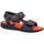 Sapatos Criança Sandálias New Balance 2031 Preto, Cor de laranja, Cinzento