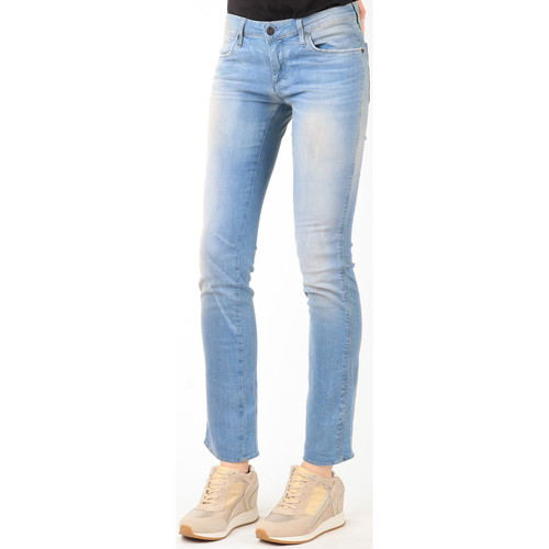 Textil Mulher Calças Jeans mooi Wrangler Vintage Dusk 258ZW16M 