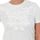 Textil Mulher T-Shirt mangas curtas Vero Moda 10210416 VMMONA SS TOP SOLID SNOW WHITE Branco