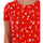 Textil Mulher T-Shirt mangas curtas Vero Moda 10211787 VMGERDA SS TOP JRS FIERY RED Vermelho