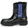 Sapatos Homem Botas baixas John Galliano 8560 Preto / Azul