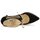 Sapatos Mulher Escarpim Moschino MA1004 Preto-dourado