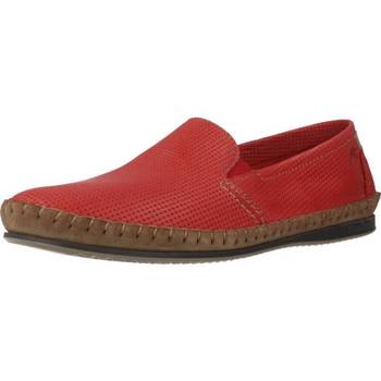 Sapatos Homem Mocassins Fluchos 8674 Vermelho