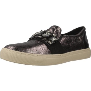 Sapatos Mulher Slip on Geox D TRYSURE Silver