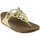 Sapatos Mulher Sapatilhas FitFlop FitFlop BUMBLE CRYSTAL TOE POST Ouro