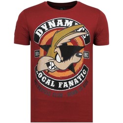 Textil Homem T-Shirt mangas curtas Local Fanatic 94433071 Vermelho