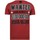 Textil Homem T-Shirt mangas curtas Local Fanatic 94432534 Vermelho