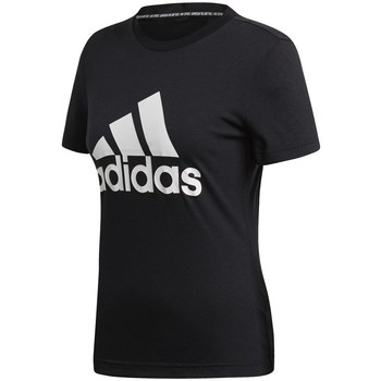 Textil Mulher T-Shirt mangas 9-12 adidas Originals Must Haves Badge OF Sport Preto