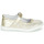 Sapatos Rapariga Sabrinas GBB PLACIDA Branco / Ouro
