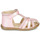 Sapatos Rapariga Sandálias GBB AGRIPINE Rosa