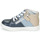 Sapatos Rapaz Sapatilhas de cano-alto GBB AMOS Azul / Cinza