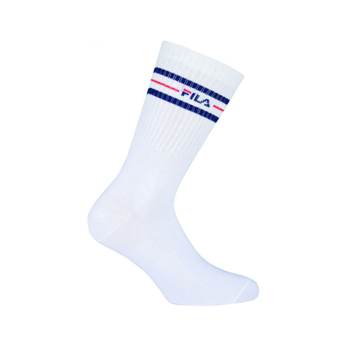Roupa de interior Homem Meias Fila Normal socks manfila3 pairs per pack Branco