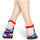 Roupa de interior Homem Meias Happy socks Diamond dot low sock Multicolor