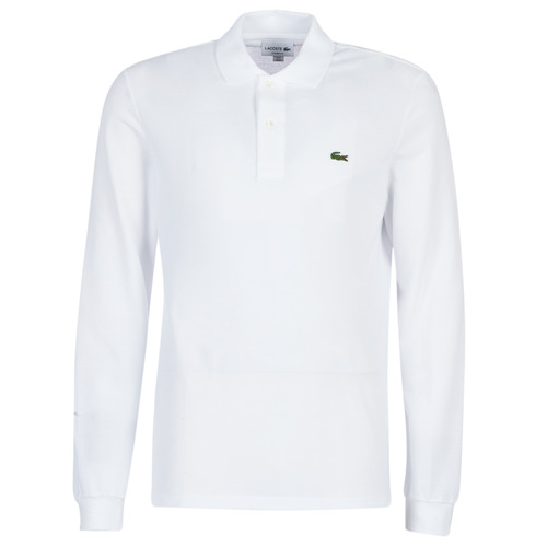 Textil Homem T-shirt mangas compridas Lacoste L1312 Branco