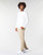 Textil Homem T-shirt mangas compridas Lacoste TH6712 Branco