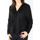 Textil Mulher camisas Wrangler L/S Wrap Shirt Black W5180BD01 Preto