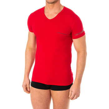 Roupa de interior Homem Camisolas de interior Emporio Armani EA7 Camiseta Emporio Armani Vermelho