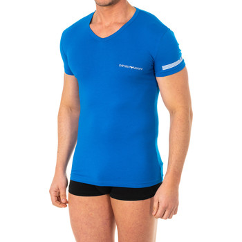 Roupa de interior Homem Camisolas de interior Emporio Armani EA7 Camiseta Emporio Armani Azul