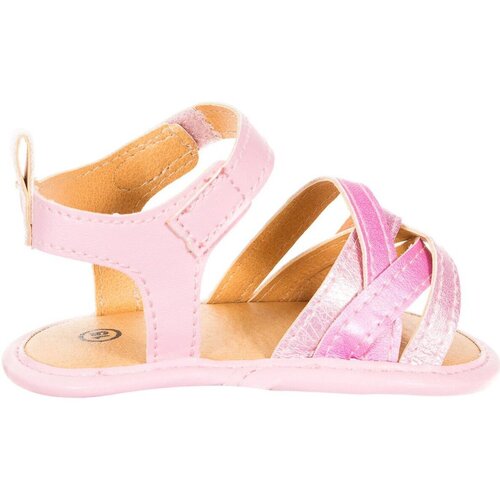 Sapatos Rapariga Sandálias Le Petit Garçon C-10-ROSA Rosa