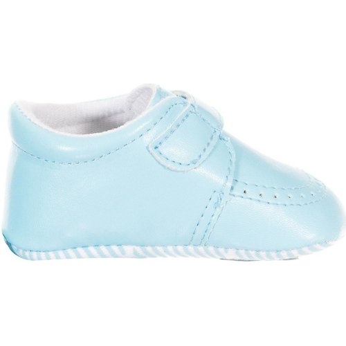 Sapatos Rapaz Pantufas bebé Pufes de exterior C-6-CELESTE Azul
