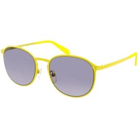 Relógios & jóias Mulher óculos de sol CK Calvin zwart Klein long-sleeve fitted shirt CK2137S-250 Amarelo