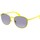 Relógios & jóias Mulher óculos de sol Regata Cropped Infantil Calvin 00V Klein Kid CK2137S-250 Amarelo