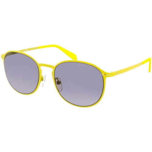 Jdysaxo 3 4 Dress Jrs Black Mulher óculos de sol Calvin Klein Jeans CK2137S-250 Amarelo