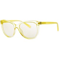 Relógios & jóias Homem óculos de sol CK Calvin zwart Klein long-sleeve fitted shirt CK4185S-250 Amarelo