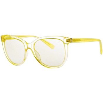 Relógios & jóias Homem óculos de sol Calvin taille Klein Dasheen Infradito con logo nere CK4185S-250 Amarelo
