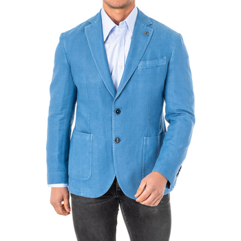 Textil Homem Casacos/Blazers La Martina Americana Azul